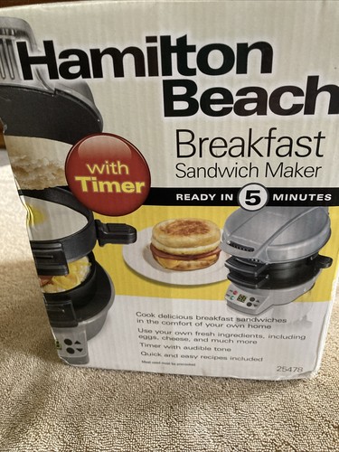 Breakfast sandwich maker timer - sandwich,