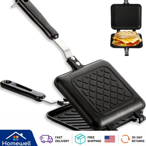 Versatile flip pan - flip, sandwich