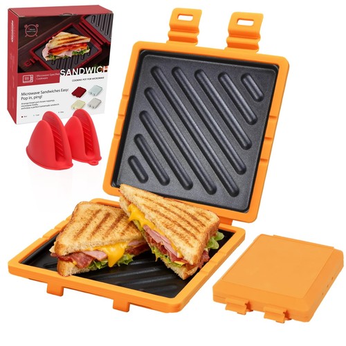 Microwave sandwich maker with - microwave,