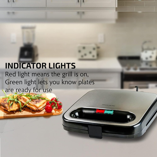 Electric sandwich maker with - sandwich,