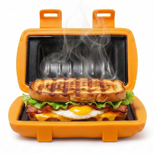 Microwave sandwich maker - microwave,