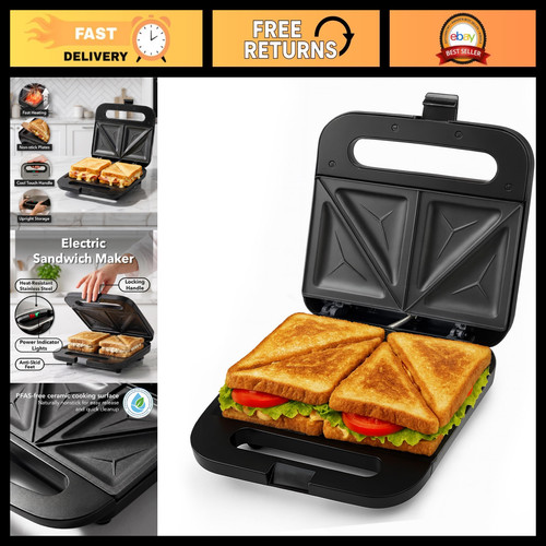 Electric sandwich maker 750w - electric,