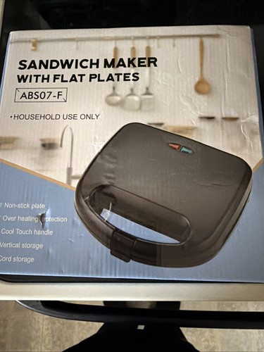 Sandwich maker with - with, flat