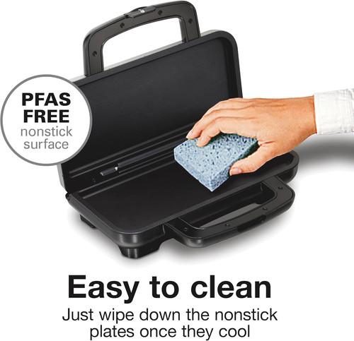 Deluxe hot sandwich maker with - hot,