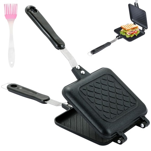 Sandwich maker pan grilled - sandwich,