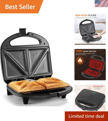 750w non stick - non-stick, 2-slice