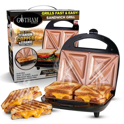 Gotham steel sandwich - sandwich, maker