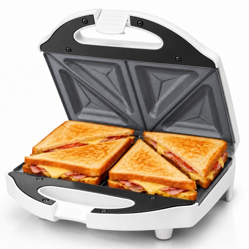 Non stick panini press - non-stick, toastie