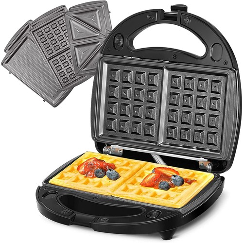Sandwich maker waffle - 3-in-1, maker,